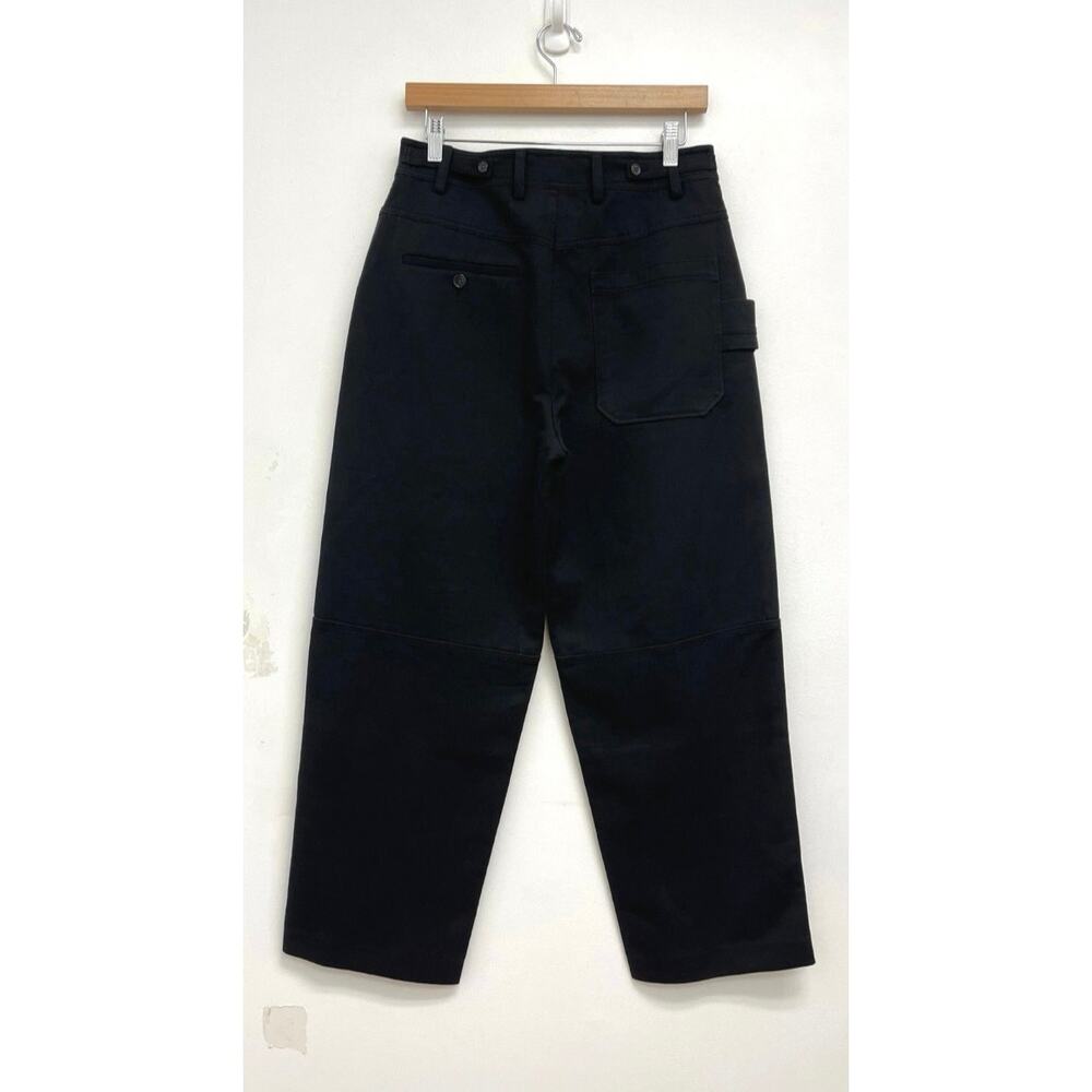 Theory Project Cotton Wool Twill Five-Pocket Relaxed Utility Barrel Pants Size 4 - Picture 4 of 16